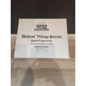 Department 56 Dickens' Village David‎ Copperfield Betsy Trotwood's Cottage 55506